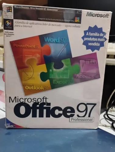 Office 97 Box completo. Relíquia.