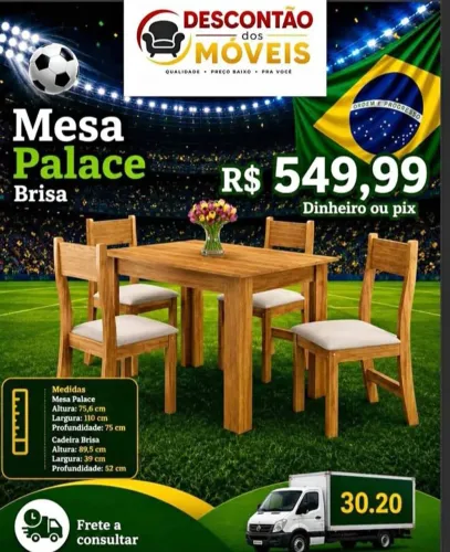 MESA PALACE ? ENTREGA RÁPIDA ? PAGAMENTO NA ENTREGA ?