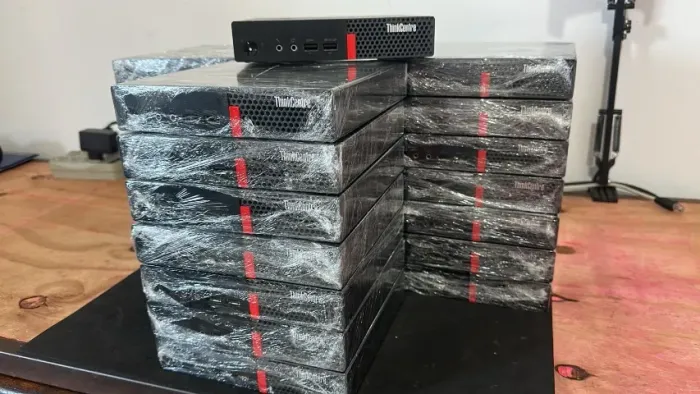 ** Computador Mini ThinkCentre Lenovo e Dell **