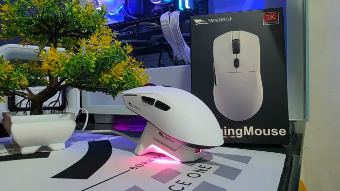 Mouse sem fio M3 Sensor Pixart 3311 com dock - NOVO