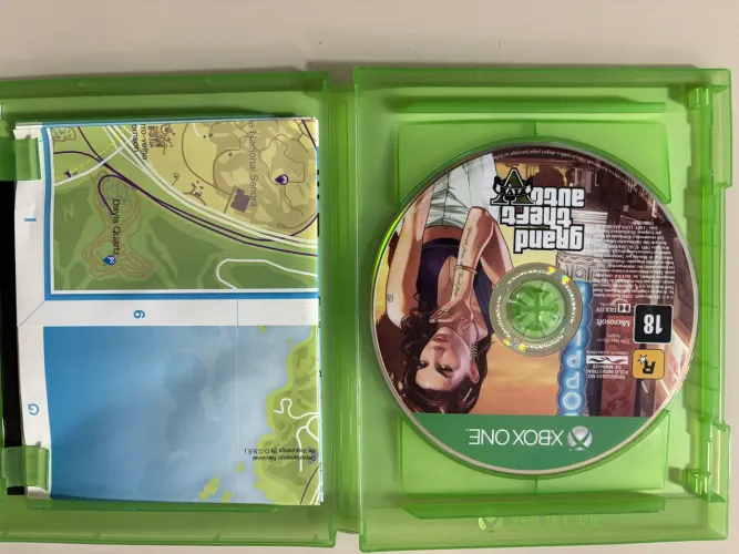 GTA V XBOX ONE COM MAPA