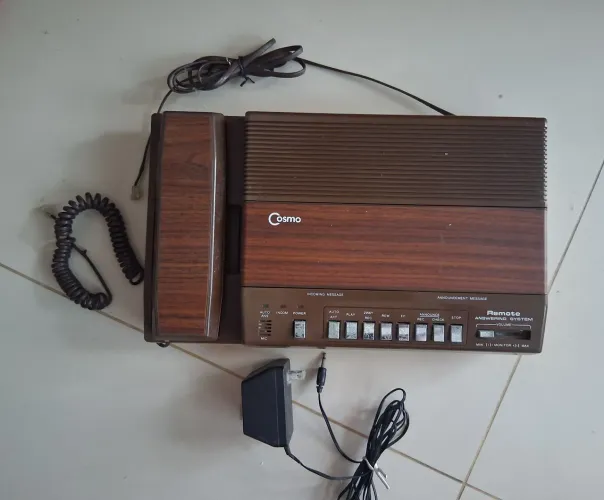 Telefone com Secretária Eletrônica Marca Cosmo