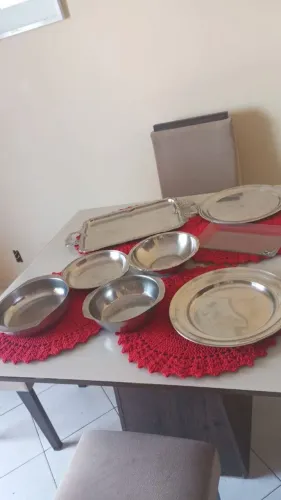 Bandejas de inox puro original 