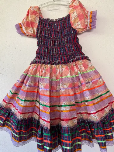 Vestido de Quadrilha Barato!