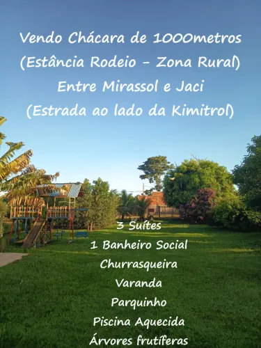Chácara a Venda Entre Mirassol e Jaci