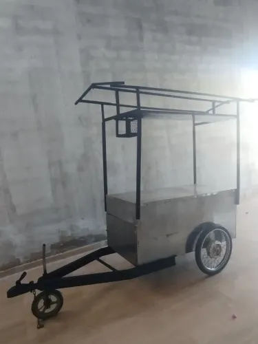 Carrinho para Lanche com reboque 