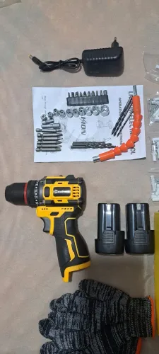 Parafusadeira com motor brushless sem escovas.