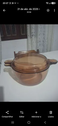 PANELA GRANDE DE VIDRO 3,5 LITROS