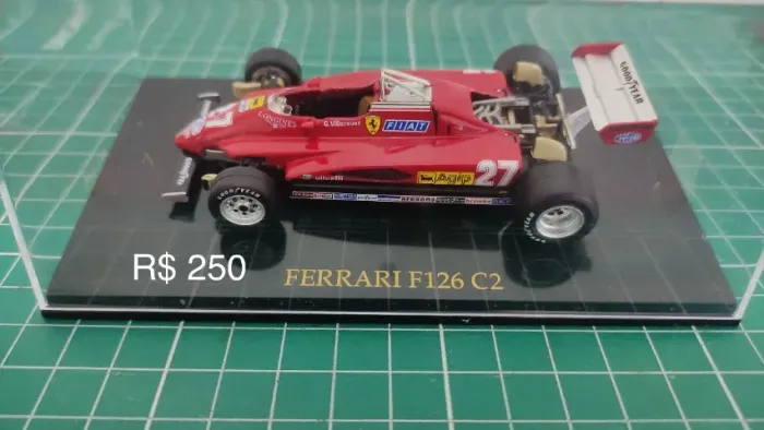 Ferrari f126 c2 Villeneuve 1/43 Miniatura Collection Mini Villeneuve