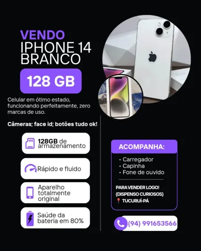 iPhone 14 normal conservado