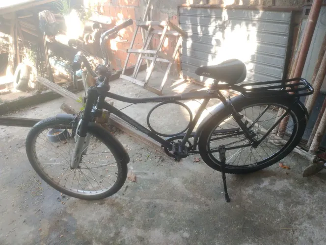 Bicicleta Monark antiga raios inox 