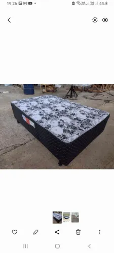 Cama casal TEMOS cama solteiro R$ 290,00
