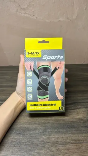 Joelheira Ajustável Alta Compressão