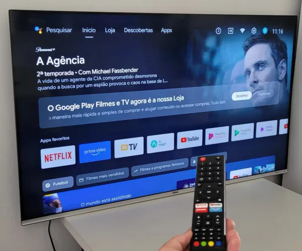 SMART TV PHILCO 50" ANDROID LED 4K