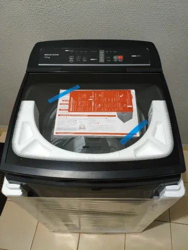 Máquina de lavar roupa Brastemp 15kg smart sensor -Nova
