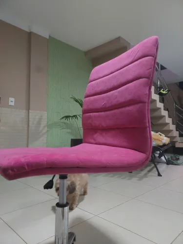 Cadeira Rosa Linda e Confortável ?