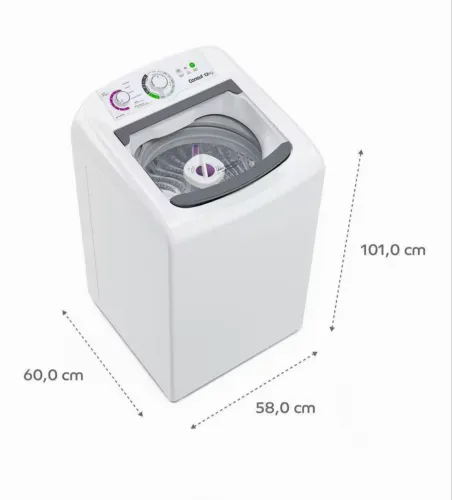 Lavadora de Roupas Consul 12kg CWH12BB com Dosagem Econômica e Ciclo Edredom
