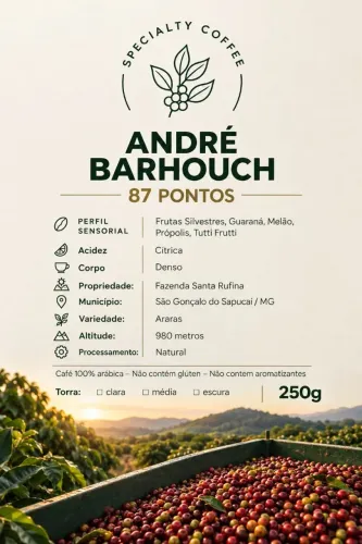 Cafe especial 87 pontos
