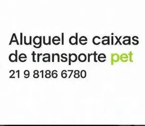 Alugamos Caixas de transporte pet