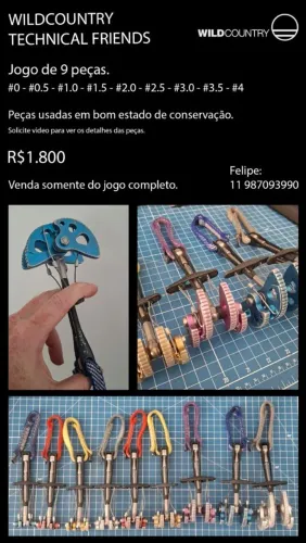 Jogo de Technical Friends WildCoutry