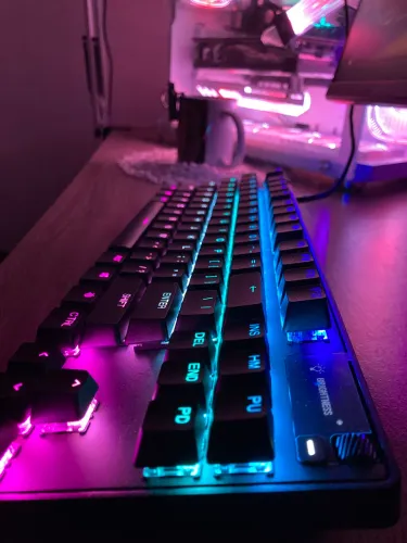 Teclado Gamer Steelseries APEX PRO TKL, RGB, USB-C, Preto
