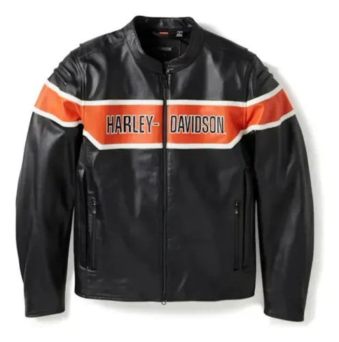 Jaqueta Couro Harley-davidson Trenton Riding Jacket 4XL