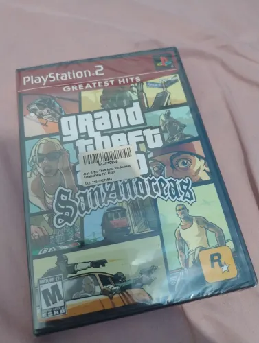GTA San Andreas Ps2 Greatest Hits ORIGINAL LACRADO de fábrica - Raro