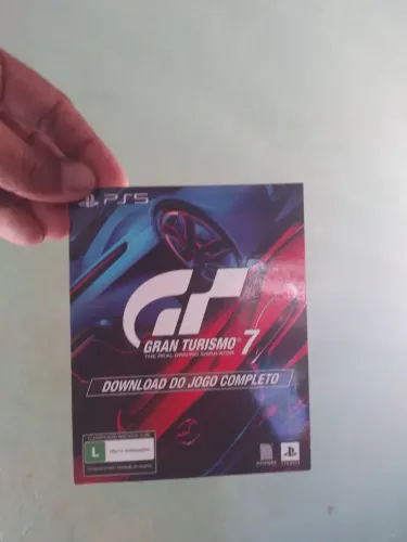 Vendo jogo digital novo Gram turismo 7