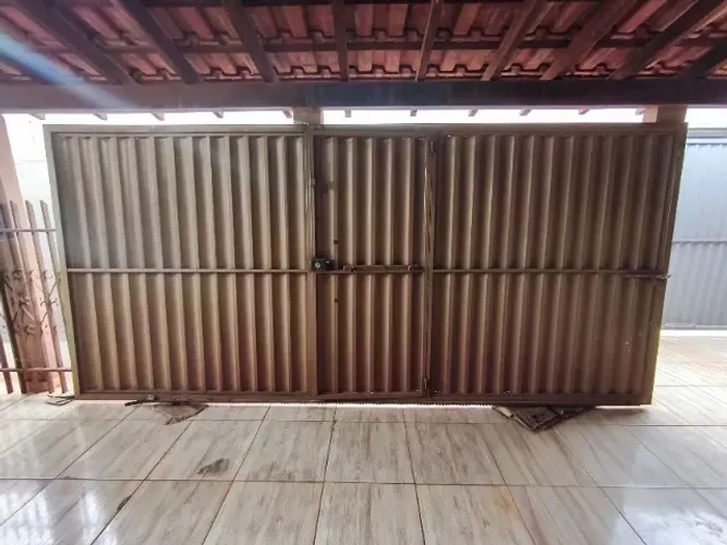 Portão Correr Horizontal 4,30*1,94 metros com roldanas e trilho