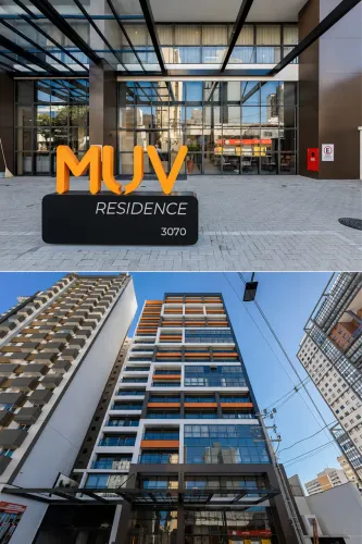 Studio Completo e Mobiliado no MUV Residence - Excelente Localização