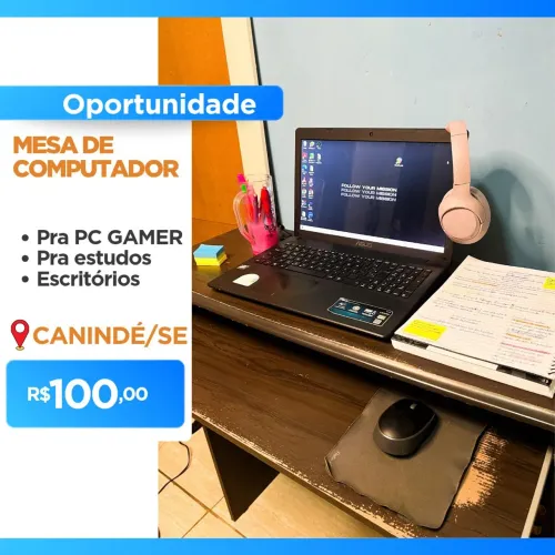 MESA DE COMPUTADOR/ ESCRIVANINHA