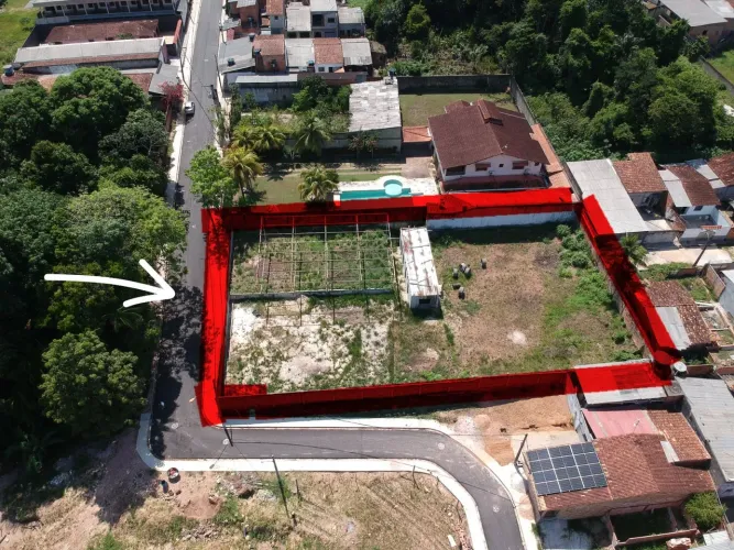 RUA PARÁ - Bacelar Imóveis vende terreno com 1590m², Augusto Montenegro