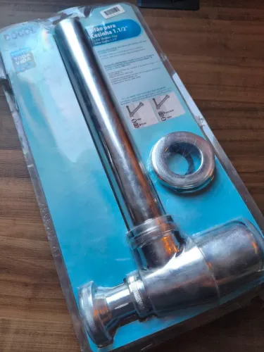 Sifão para cozinha 1.1/2 Docol Cromado