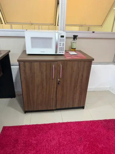 Balcão multifuncional duas portas com chave 