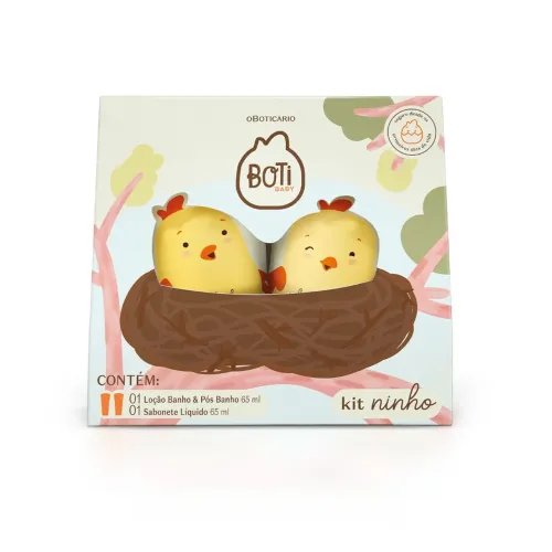 Kit Presente Boti Baby Ninho ( 2 itens )