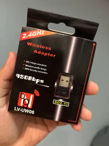 Adaptador Wi-Fi USB Wireless
