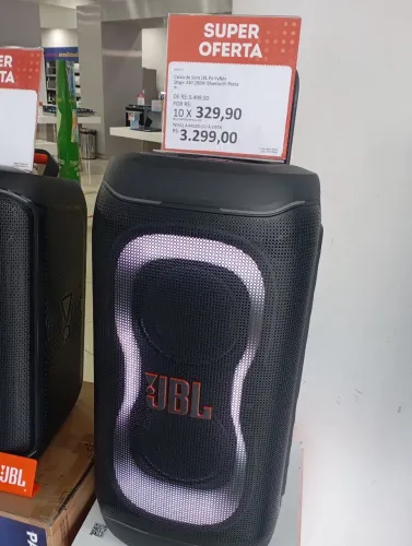 caixa de som partybox 330 JBL 