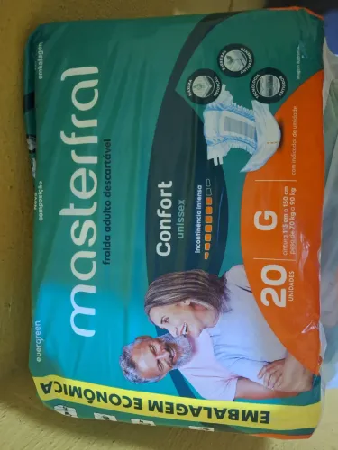 Fralda geriatrica masterfral