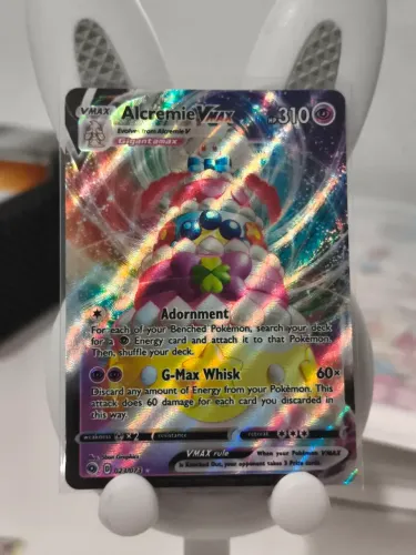 CARTA POKÉMON ALCREMIE VMAX