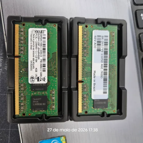 Memórias RAM DDR3L Notebook 4GB Smart 1600MHz PC3L-12800S