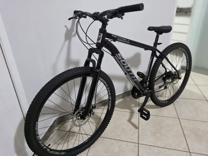 Bicicleta Aro 29 Shimano South Legend Alumínio 21y Pto/cinza