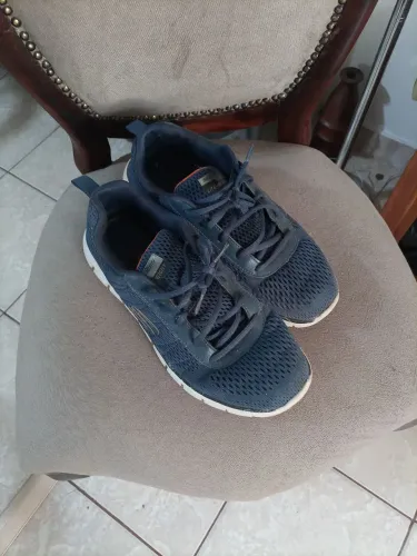 Tênis masculino skechers azul marinho n40