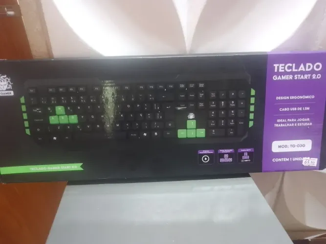 Teclado Gamer Novo