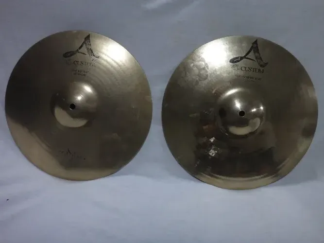 Hi-hat Zildjian A Custom 14" - Excelente Estado!