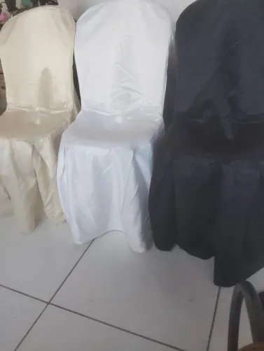Capas pra cadeiras de salão de festa 