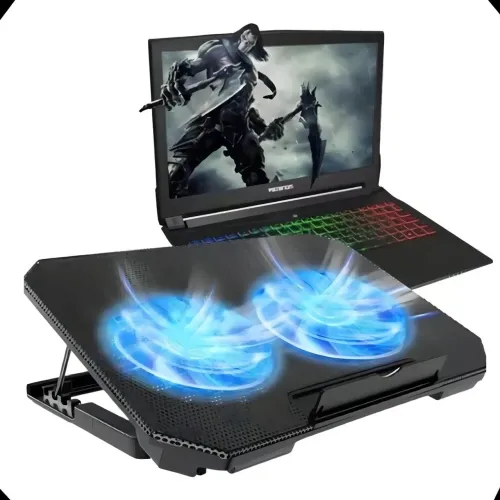 Suporte de notebook com cooler resfriamento 