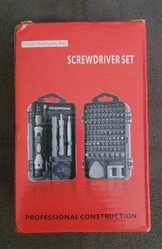 Kit Ferramentas 115 Peças Jogo Mini Chaves Precisão Multiuso Celular Notebook Tablet