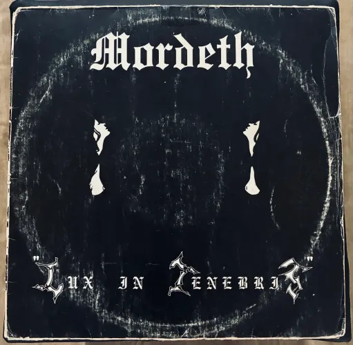 LP VINIL MORDETH LUX IN TENEBRIS CAPA E ENCARTE DEATH METAL MAYHEM