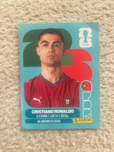 Figurinha do Cristiano Ronaldo FIFA 2026