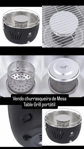 Churrasqueira portátil